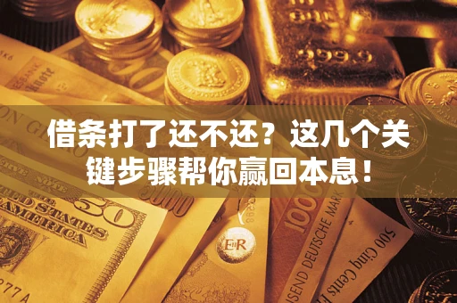 北京借条打了还不还？这几个关键步骤帮你赢回本息！