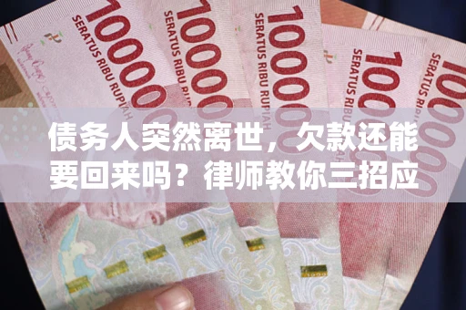 北京债务人突然离世，欠款还能要回来吗？律师教你三招应对