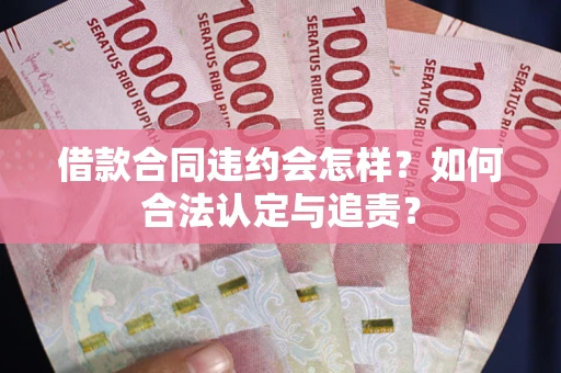 北京借款合同违约会怎样？如何合法认定与追责？
